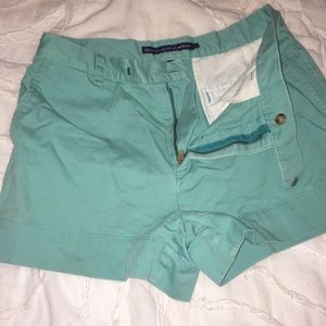 Ralph Lauren teal shorts. Super comfy